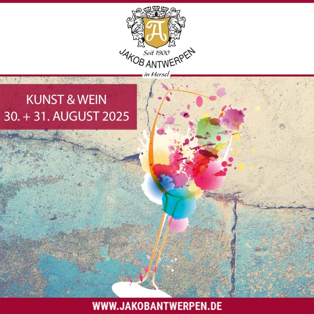 Kunst und Wein am 30. + 31. August 25